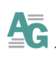 Authors Guild Logo: Capital A and G